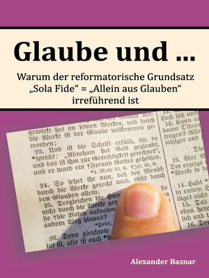 cover image of Glaube und ...